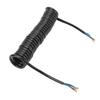 Trailer Extension Coiled Cable 12.8ft 20AWG 7 Core Polyurethane Copper Trailer Extension Cable for Tow Truck RV