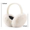 Winter Ear Warmers For Womensoft & Warm Cable Knit Furry Fleece Earmuffs
