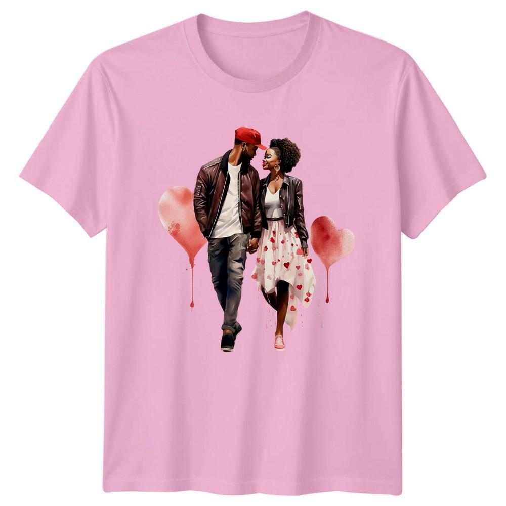 Couple Holding Hands RoUnisexce Valentines Day Unisexs TShirt Unisexs Tee Graphic