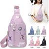Trendy Messenger Bag High Value Shoulder Bag Fashion Versatile Chest Bag Outdoor Travel Small Backpack