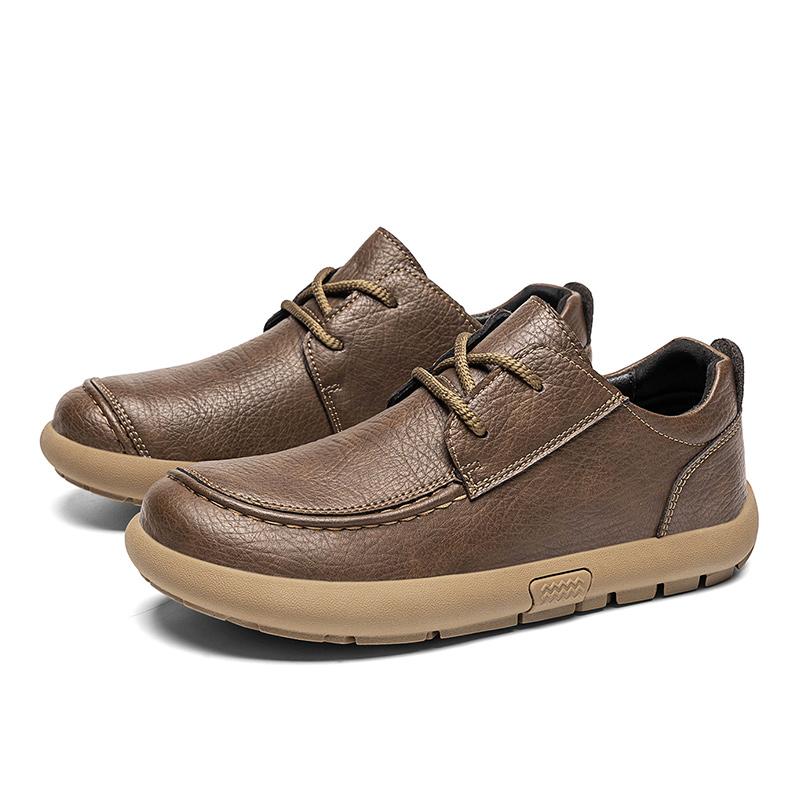 Wide Toe Leather Diabetic Shoes for Wide Foot Classic Business Casual Shoes Soft Comfort High Quality Support Dropshipping