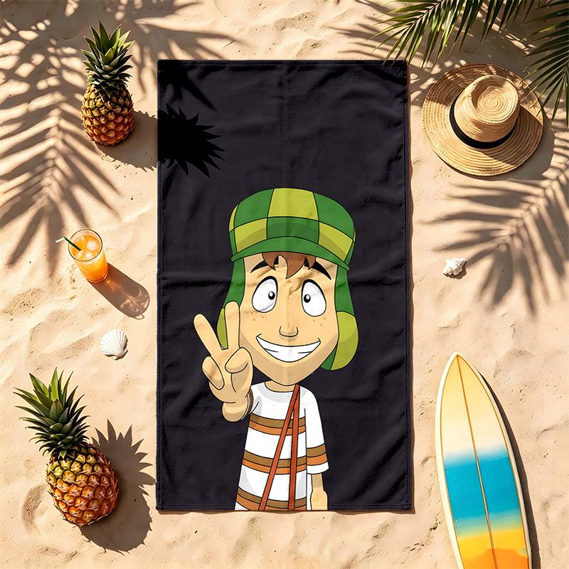 El Chavo Kart (19) Theme Beach Towel Sand Resistant Soft And Comfortable Suitable For The Pool Camping Yoga And Diving A Travel