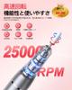 Electric Nail Nail Polisher Nail Nail Cuticle Nail UV Gel Stepless Speed Maximum Forward Reverse USB 65g Includes 12 Professional Bits and 36 Sanding