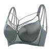 Underwear Women's Adjustable Bra Top Support Sexy Thin Bra No Steel Rim Large Bra