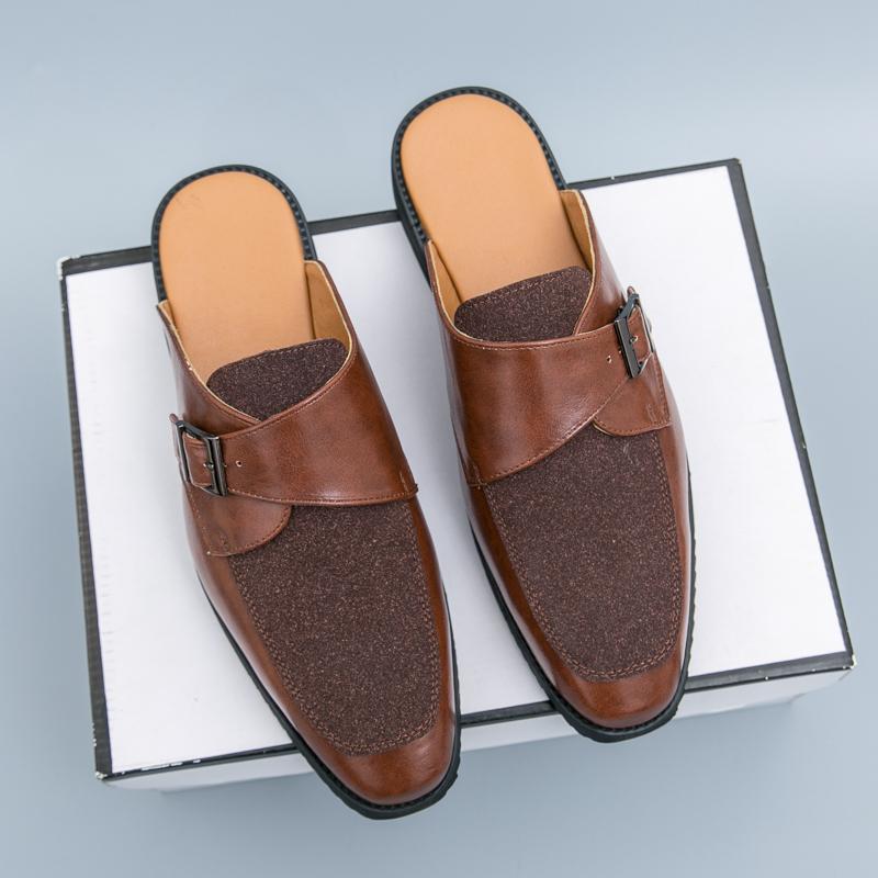 

Fashion Casual men s shoes Fashiona Gentleman British Style Leisure Party Outdoor street walking 38-46 Adult Comfort Shoes breathable 38 коричневый