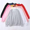 European & American Solid Color Round Neck Velvet Pullover Loose Sweatshirt - Long Sleeve 2023 Autumn/Winter Jacket