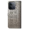 Pro Xiaomi Redmi 15C 4G (Globální) (171 mm)/Poco C85 4G (171 mm) Pouzdro Flip Wallet Kožené Pouzdro na Telefon s Roztomilým Vzorem Kočky a Psa