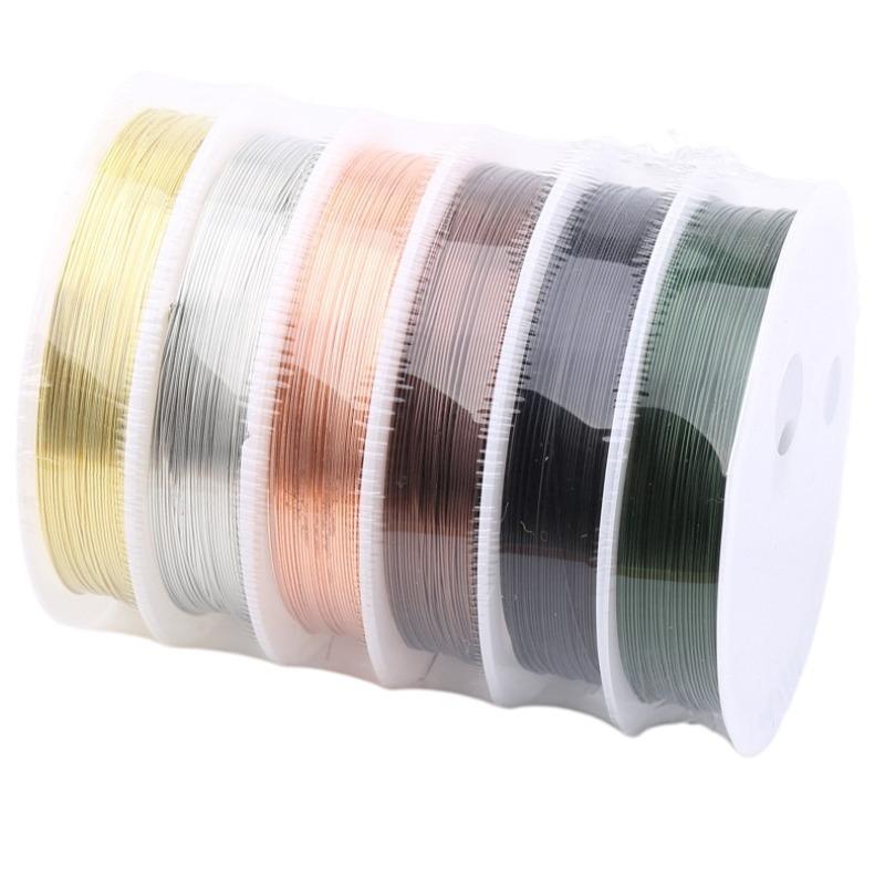 0.3Mm Jewelry Accessories Copper Wire Diy Metal 10 Meters Hand-Folded Copper Wire Wire