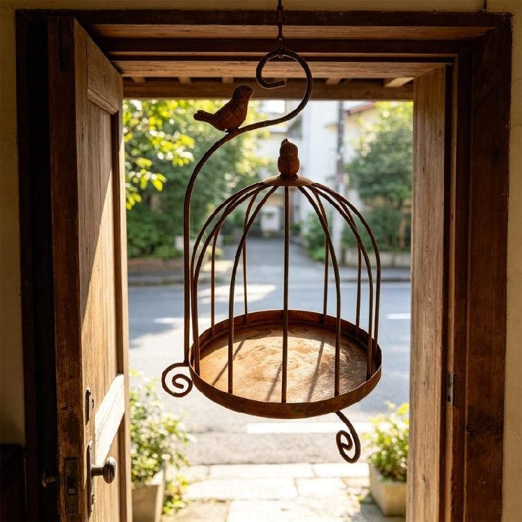 Metal Tealight Holders Hanging Birdcage Lantern Decorative Birdcage Candle Holders for Party Wedding Table Decorations