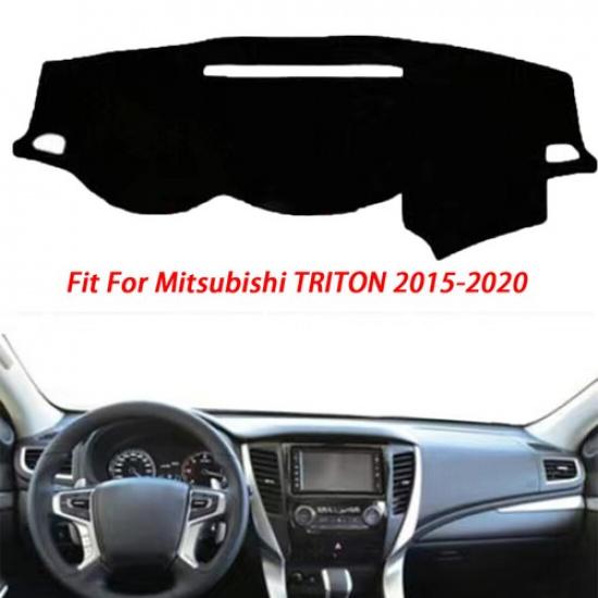 Auto DashMat Dashboard Cover Protector Non-slip For Mitsubishi TRITON 2015-