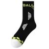 Spring and Autumn Style Men's Anti-Bacterial Running Socks with Cushioning and Anti-Slip Rubber Soles for Basketball Use