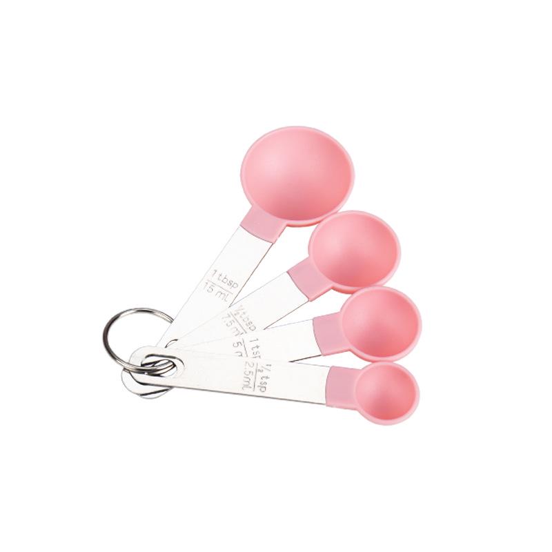 

Набор из 8 мерных ложек с ручками из нержавеющей стали со шкалой