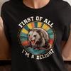 First Of All I'm A Delight Shirt, Sarcastic Opossum Tee, Opossum Lover Gift