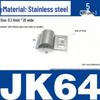 Stainless Steel Spring Clip: Metal Crimp, Wire Baffle, Pipe Holder, Conductive Manganese.