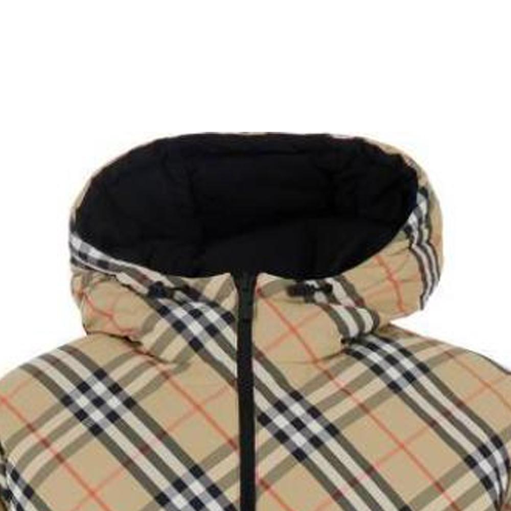Burberry Vintage Check Hooded Down Jacket 81039231