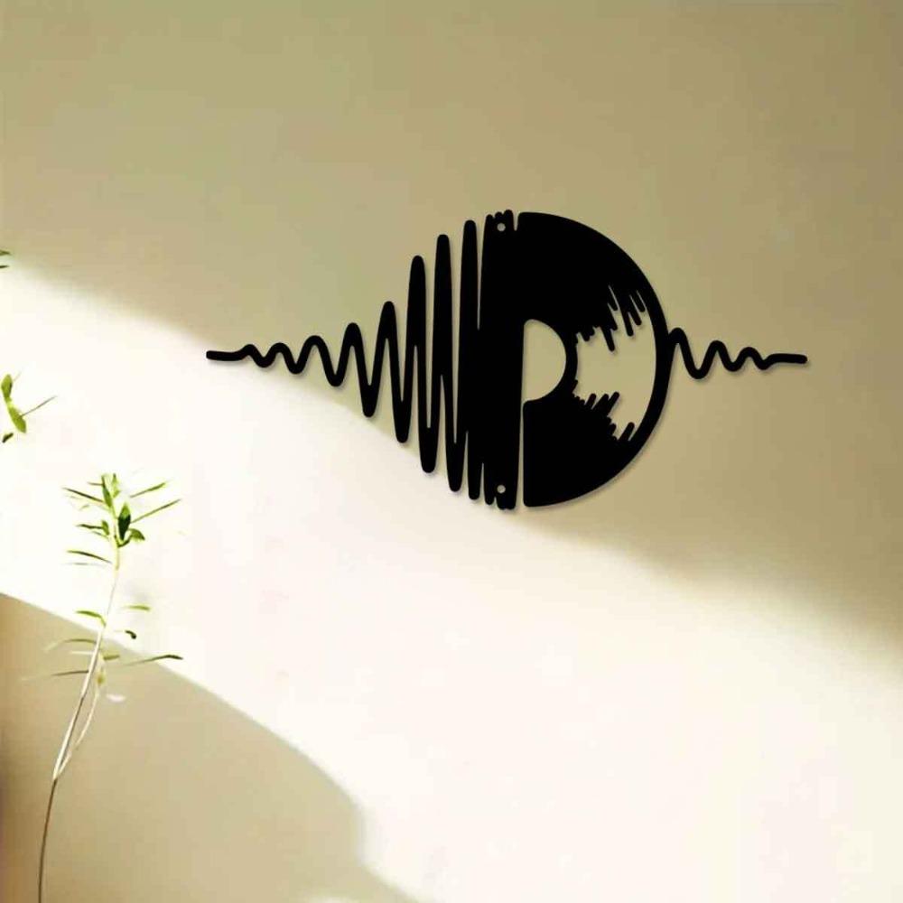 Metal Music Magnet Wall Art Decor for Living Room Office Farmhouse Indoor Outdoor Modern