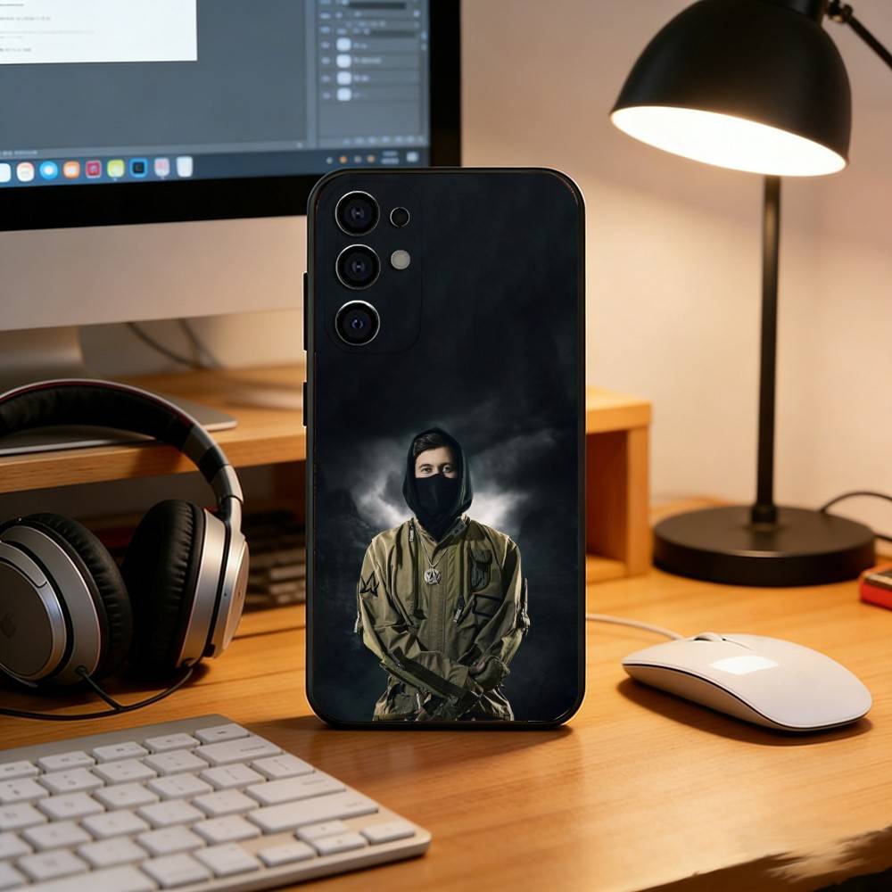 

Alan Olav Walker Phone Case Black Silicone Soft For Samsung S25,S24,S21,S22,S23,S30,Ultra,S20,Plus,Fe,Lite Samsung S20plus5G
