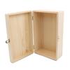 Lock Retro Organizer Wooden Vintage Storage Gift Bracelet Case Box Jewelry Wooden Box