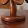 Wooden Trivets Set Anti Slip Foldable Placemat Cup Coasters with Stand Wood for Dishes