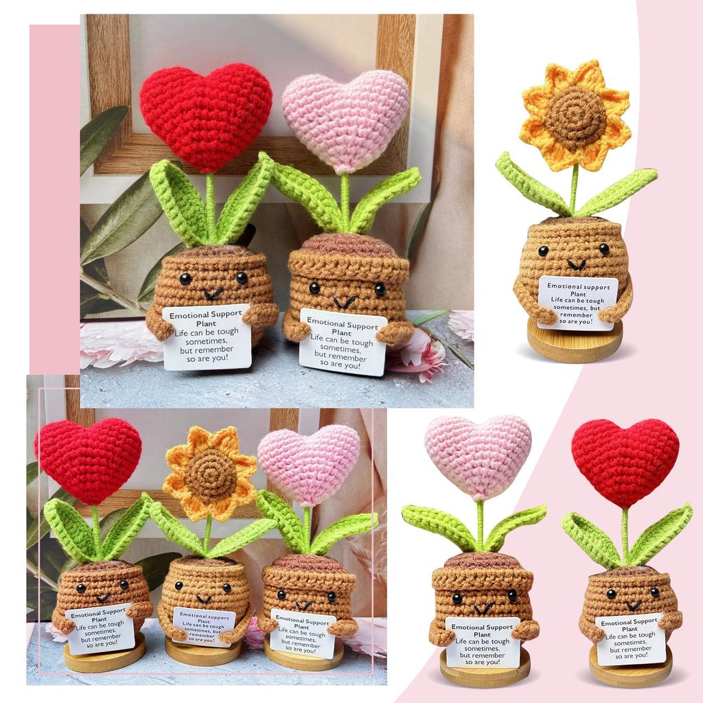 Handmade Emotional Support Plant Gift Independent Column New Emotional Support Plant