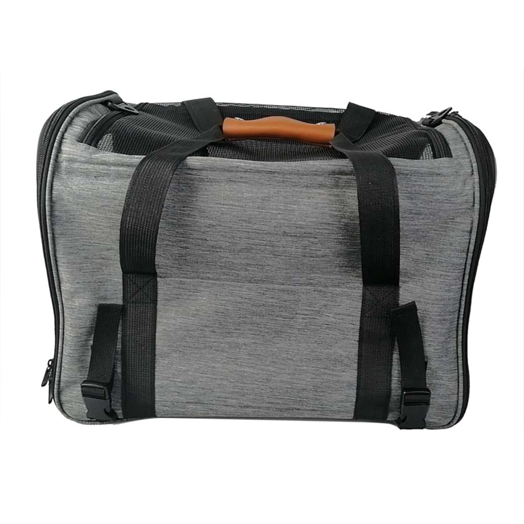 Geantă de transport pentru pisici, pliabilă, respirabilă, pentru câini și pisici, cu cureaua de umăr, fără mâini