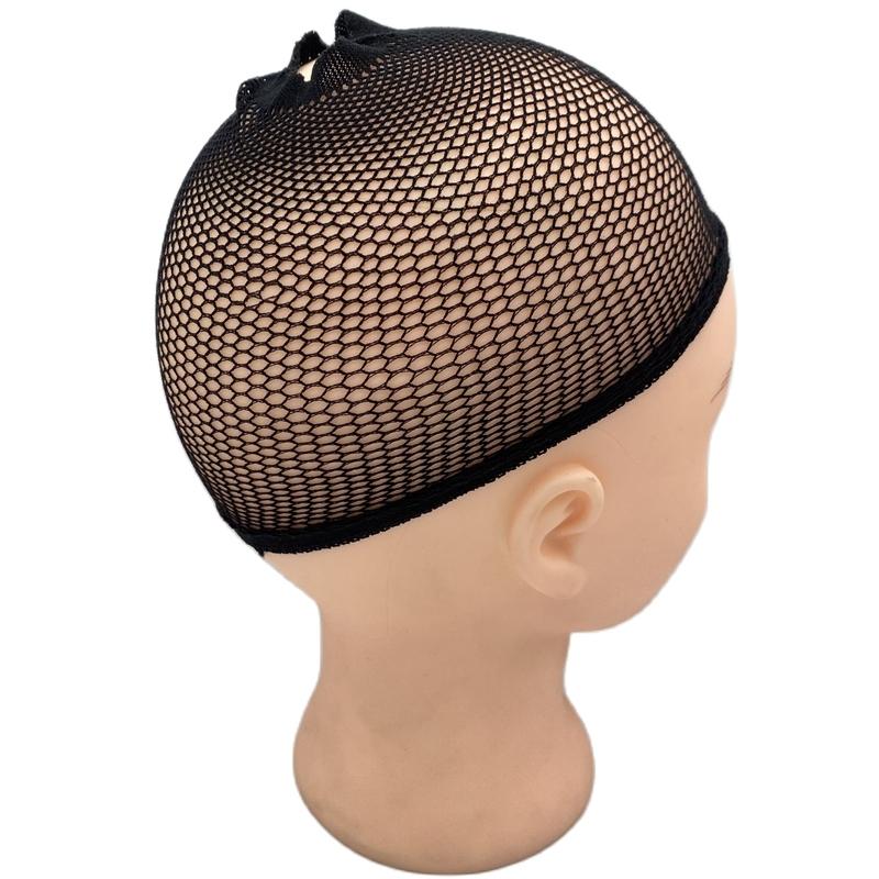 extra love 20 packs NEW Fashion Weaving Cap Stretchable Elastic Hair Net Top Open Snood Wig Cap Hairnet Hair Mesh