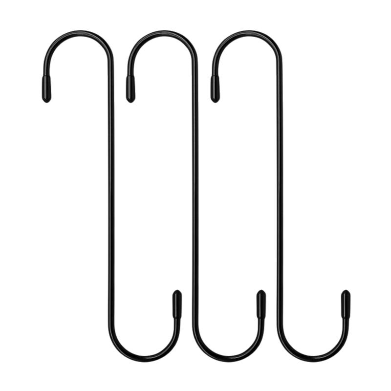 4/1pcs Car Caliper S Shape Hanger Hook Tool Brake Caliper Hanger Hooks with Rubber Tips for Bearing Axle Automotive Accessories