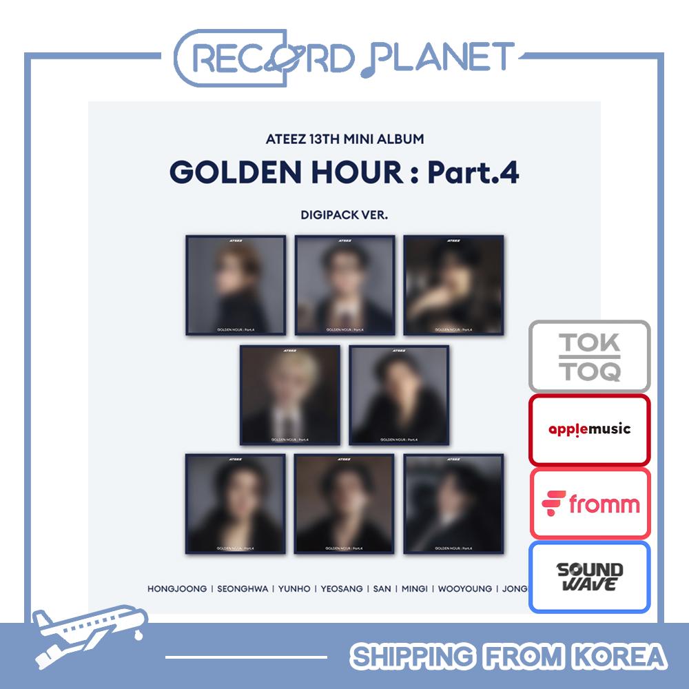[Precomandă] ATEEZ - GOLDEN HOUR : Partea 4 (DIGIPACK VER.) [POB]
