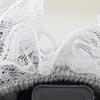 1 Pair Girls Mesh Lace Crew Socks for Socks Thin Breathable Kids Students Cute Bow Cotton
