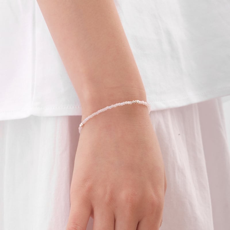 cotoit Pink Anemone beads Bracelet