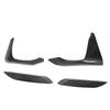 4Pcs Front Bumper Grille Fog Light Spoiler Set ABS Improve Sporty Appearance Front Bumper Splitter for F80 F82 F8  4