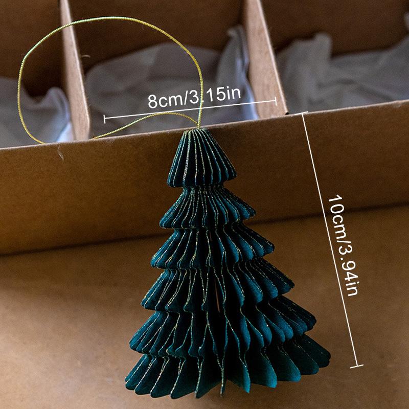 

1шт/3шт Рождественский кулон в виде елки DIY Домашняя вечеринка Рождественский подарок Рождественский кулон в виде елки