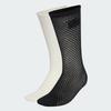 2 Pairs Of Adidas Crochet Crew Socks Kd8398