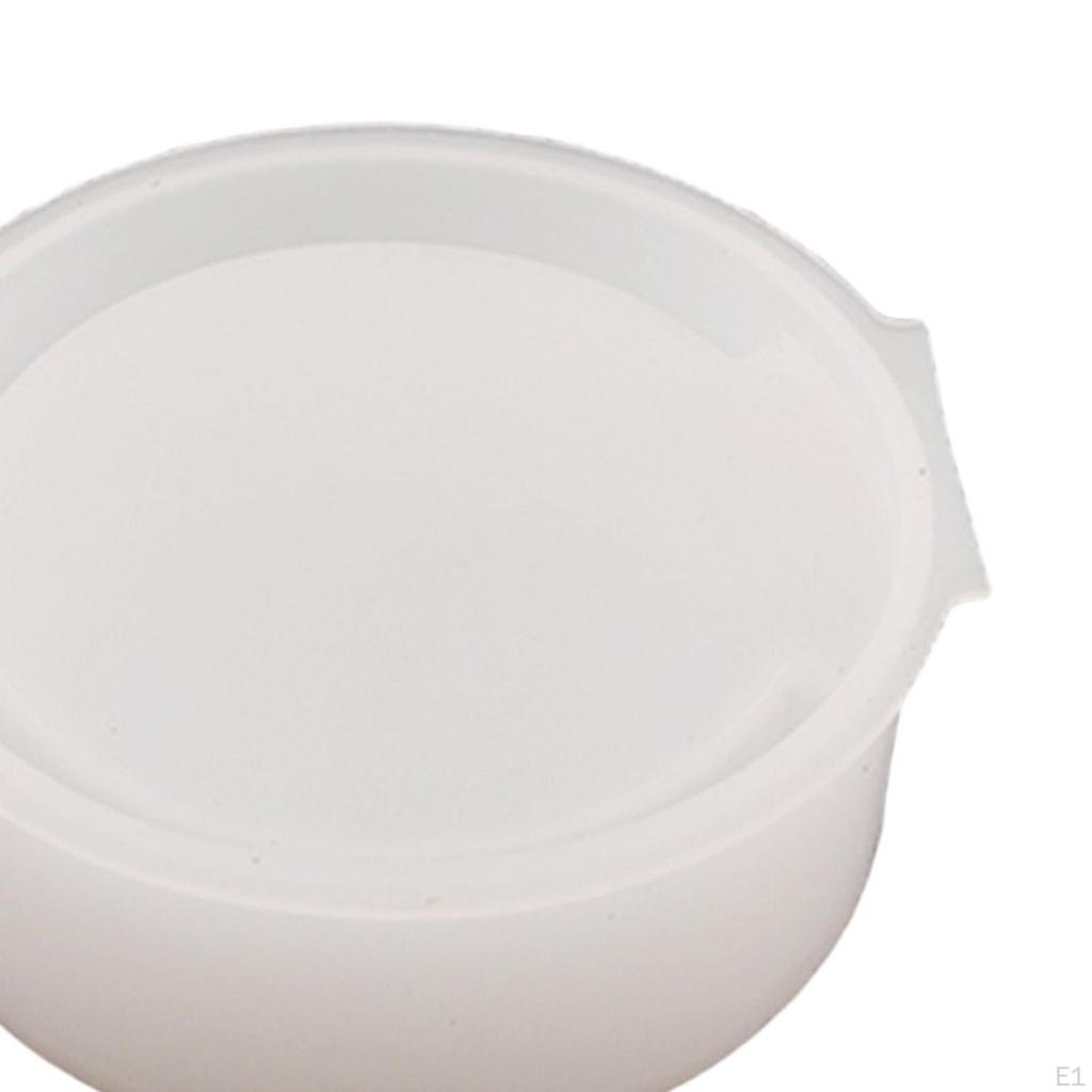 3.5 Inch Resin Coaster , 4 Epoxy Silicone with Holder for Making Ornaments, Kids,