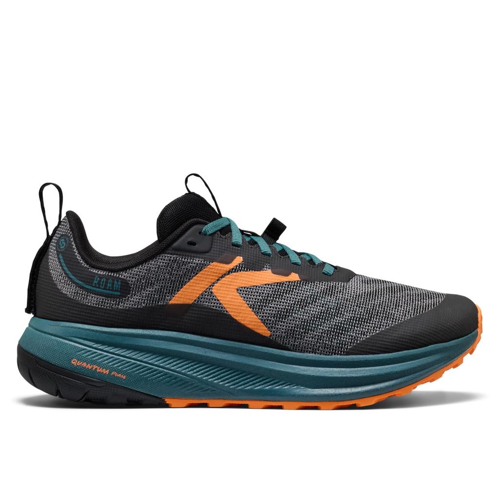ROAM Trail Running Shoes for Cm [KEEN] Men, BLACK/ORANGE PEEL, 29.0