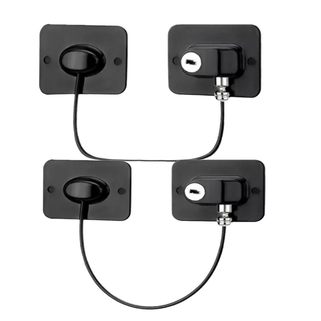 Silicone Cable Protection Buckle Limit Device Non Drilling Drawer Lock Buckle Baby Child Safety Protection Lock