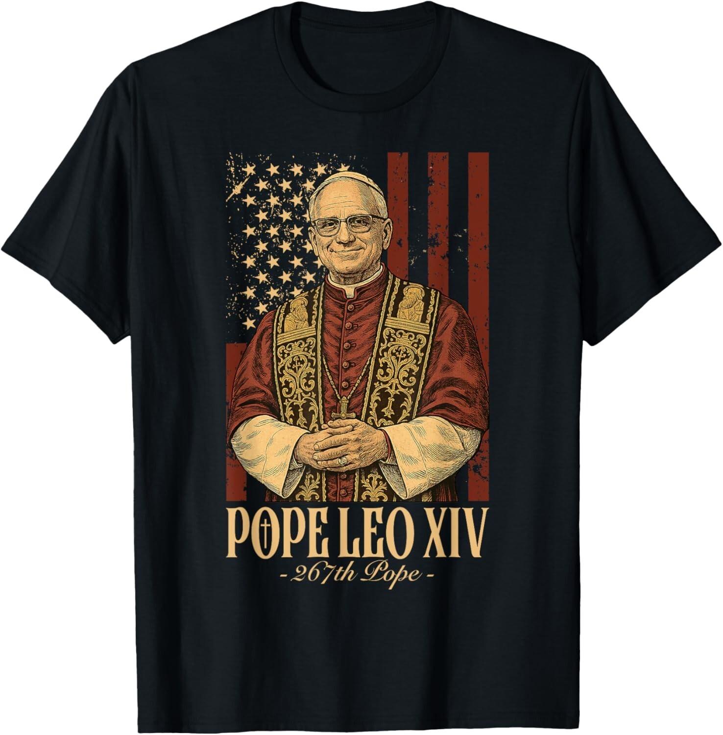 Cardinal Robert Prevost Pope Leo XIV Christian Catholic Tee Unisex T-Shirt S