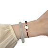Chinese Style Hand Braided Lotus Lucky Bangles For Women Men Simple Exquisite Adjustable Bracelets Jewelry Accessories Gifts