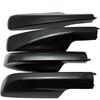 Fit for Highlander 2001-2007 Black Car Styling Roof Rack Cover Center Bar Rail End Shell 6P Replacement(2pcs)