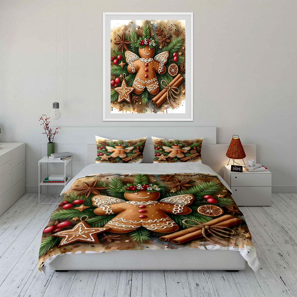 Warm Festive Charm Bedding Sets Duvet Cover Sets Duvet Covers Pillowcases(1*Duvet Cover 2*Pillowcases Without Duvet Insert)
