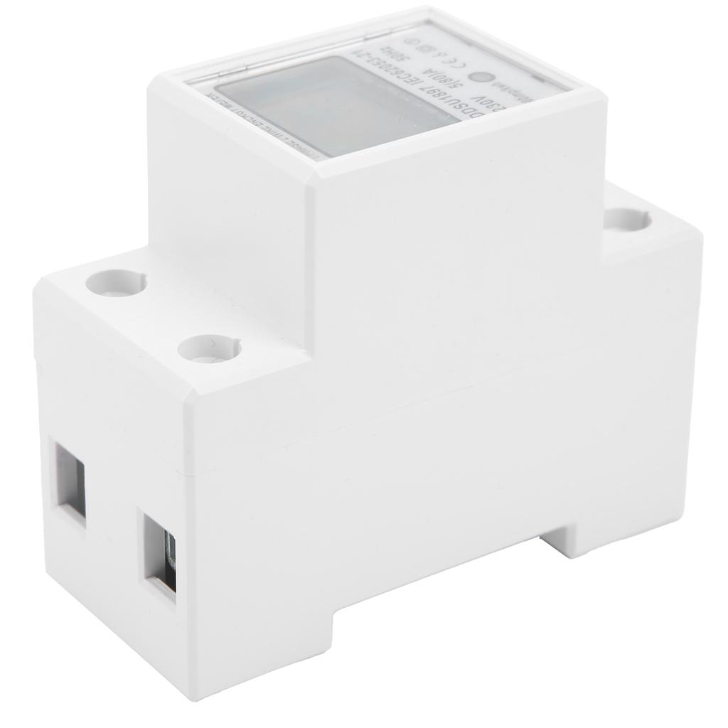 DDSU1897 1-Phasen-2-Draht-Energiemessgerät, intelligenter digitaler elektrischer Energietester, 230 V