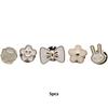 1 Set Shirt Sweater Shank Button Replacement Clothes Blouse Coat Hat Rhinestone Metal Buttons Brooch Pin Badge Sewing