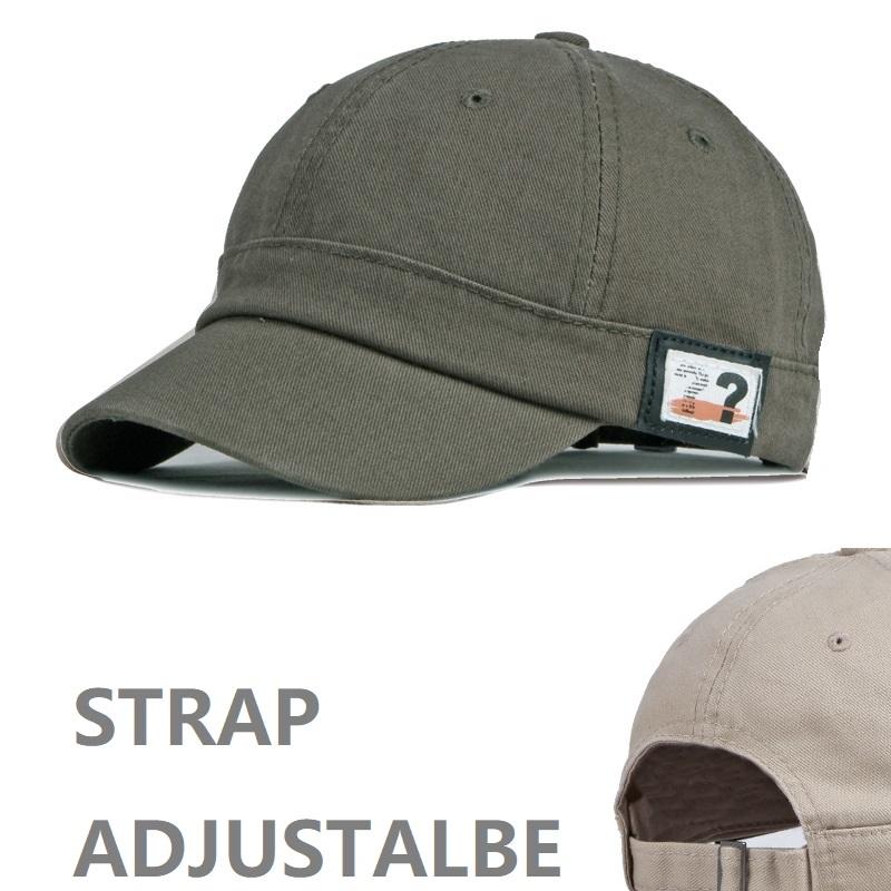 Adjustable Men and Women Sun Hat Breathable Short Brim Baseball Cap