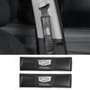 2PCS Microfiber Car Seat Belt Pad Cover Shoulder Protection for Cadillac ATS BLS CT4 CT5 ESCALADE EXT SLS SRX XT5 XT6 XTS