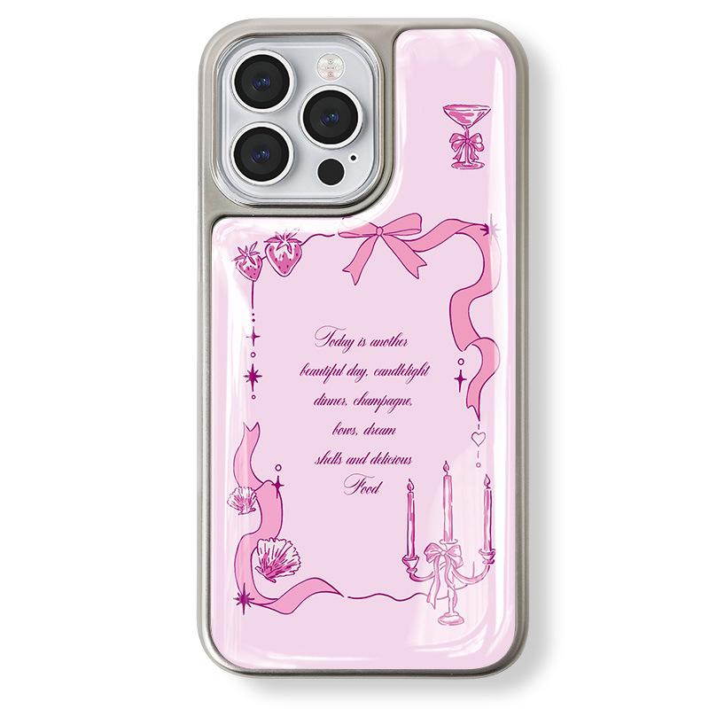 Zhitai Electroplated Silver Edge iPhone 14/13 Pro Case for Apple & Huawei P70