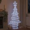 Christmas Tree with 240 Cold White LEDs 180 Cm Acrylic