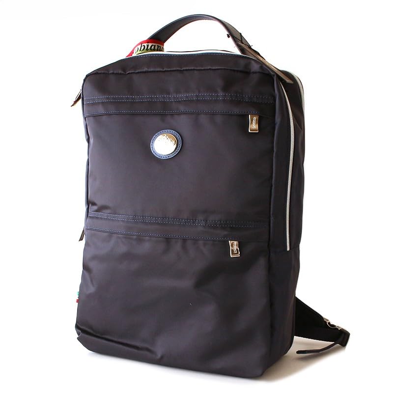 Orobianco Men's Limonta Nylon Backpack with Laptop Compartment, Made in Italy, Premium Quality, Lightweight, and Large Capacity, Perfect for