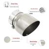Compatible Exhaust Tailpipe for BMW M135i, M140i, M235i, M240i, M335i, M340i - 60mm