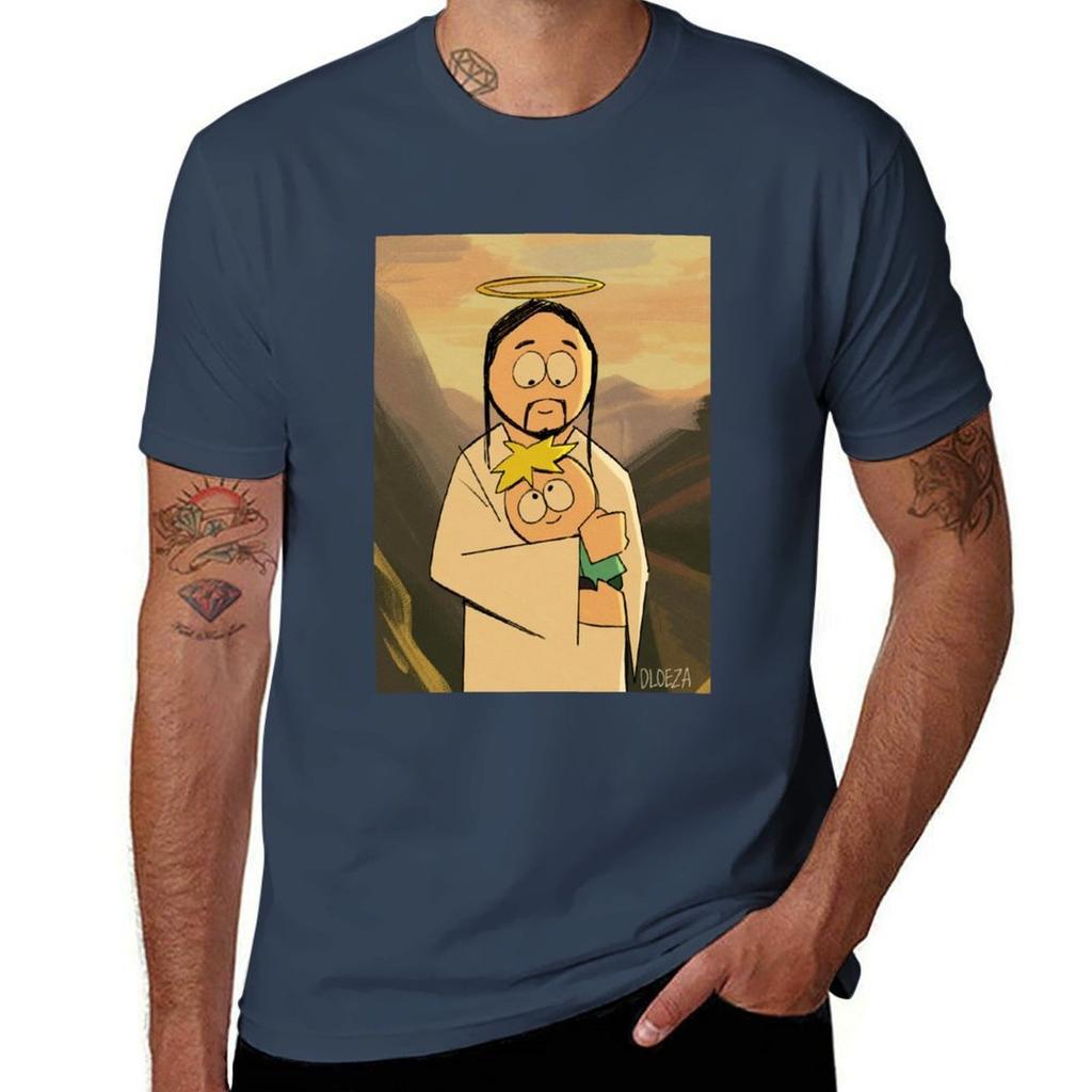 Jesus Butters TShirt Casual Loose Daily Wear TShirt