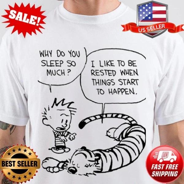 Calvin And Hobbes T-Shirt S-5XL Gildan S
